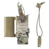 PEW Tactical CPスタイル エアライト コンフィグラブルラジオポーチ マルチカム