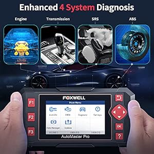 FOXWELL Car Scanner NT604 Elite OBD2 Scanner ABS SRS Transmission — photo 3 of 6