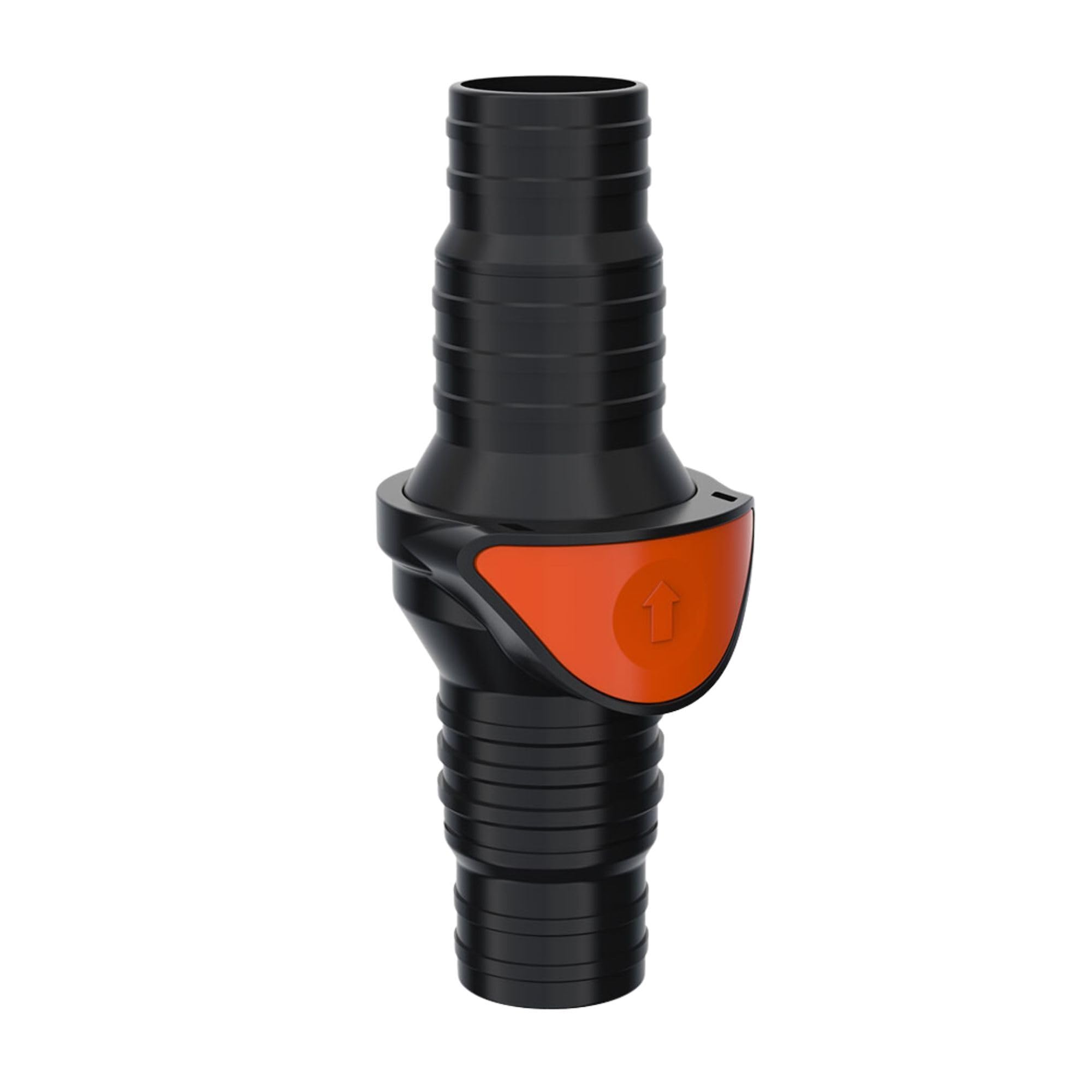 SEAFLO in-Line/ 90° Quick Disconnect Non-Return Check Valve PA6+GF+POM Construction, Anti-Backflow Design, Versatile Applications (Choose Size and Style)
