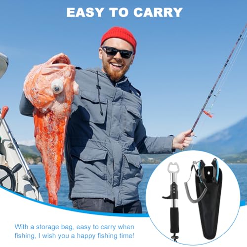 LVOERTUIG Conjunto de alicates e pinças de pesca, equipamento e equipamento de pesca de aço inoxidáv