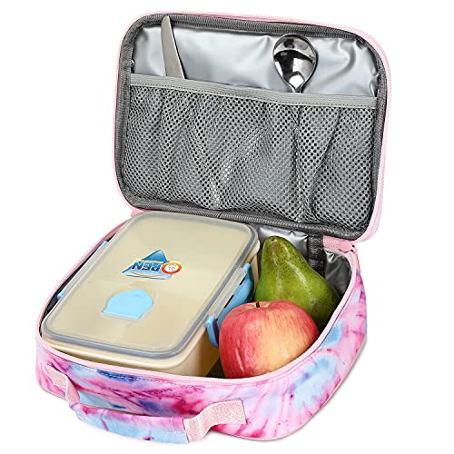 Abshoo Lightweight Tie Dye School Backpacks For Teen Girls Backpack With Lunch Bag thumb #5