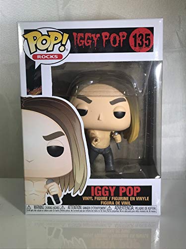 Funko Pop! Figurine en Vinyle Rocks: Iggy Pop – Iggy Multicolore Standard - Les Beatles, Paul McCartney, John Lennon, RIngo Starr, George Harrison Funko Pop! Figurine en Vinyle Rocks: Iggy Pop - Iggy Multicolore Standard – Image 4