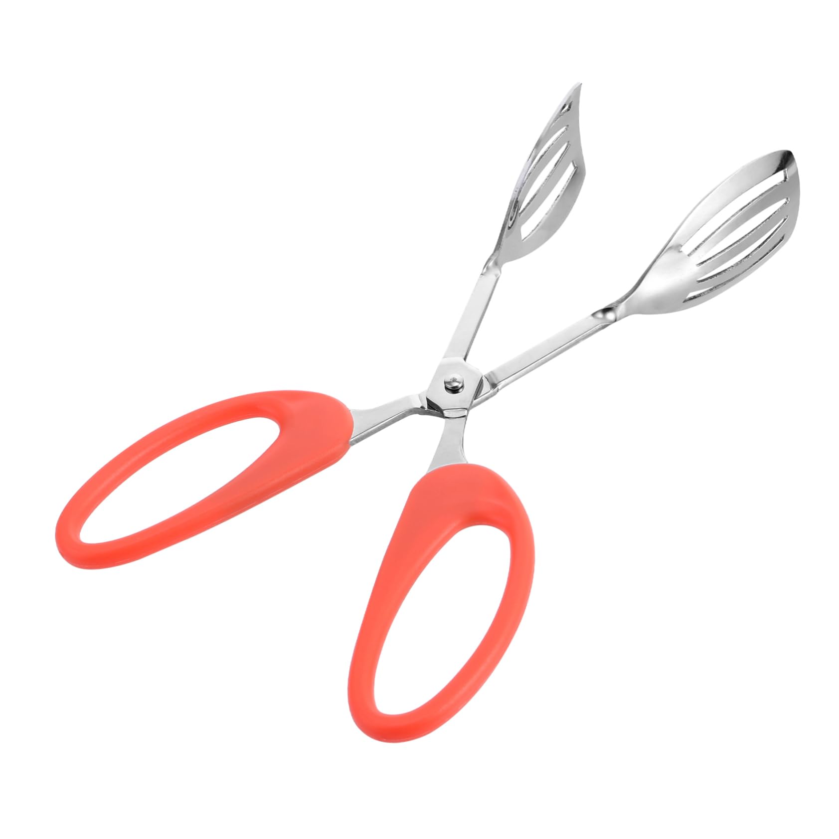 AUTSUPPL Professional Salad Tongs Scissor Type Buffet Tong Stainless Steel for Kitchen Uses