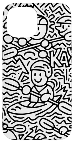 Kayak Canoes-Boat Kayaking, JbN tBbVO JbN V[JbN ނ JbN X}zP[X iPhone 15 p