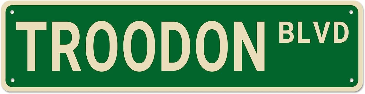 TROODON BLVD Vintage Tin Signs Art Plaque Aluminum for Bedroom Kitchen Garden Wall Bar Club Coffee Hanging Home Decor 4x16 Inch