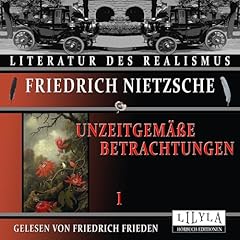 Page de couverture de Unzeitgemäße Betrachtungen 1