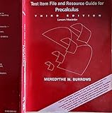 Test Item File and Resource Guide for Precalculus, Third Edition, Larson Hostetler