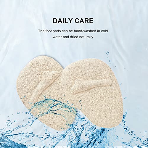 Image of Metatarsal Pads for Women Ball of Foot Cushions (2 Pairs Foot Pads) All Day Pain Relief and Comfort One Size Fits All Shoe Inserts