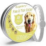 【SU SATISFACCIÓN ESTÁ GARANTIZADA】Ofrecemos un 100 por ciento de garantía de devolución de dinero, ya que creemos en la eficiencia de nuestro collar de pulgas para perros. Si no está satisfecho con nuestro efecto de control de pulgas y garrapatas, tiene la garantía de recuperar su dinero o puede obtener un nuevo collar de garrapatas para pulgas gratis