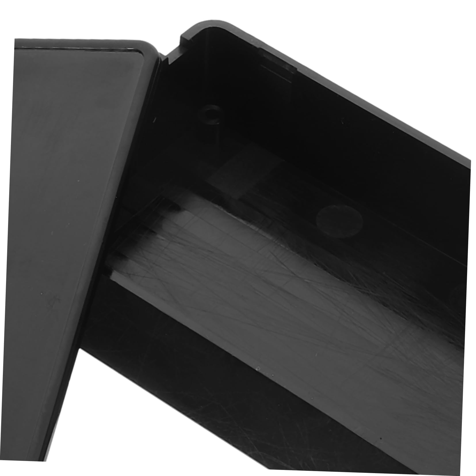 DOITOOL 5 Ensembles Boîtier D'installation D'alimentation Coffre De Rangement Caisse Rangement Boîtes De Jonction Petit Coffret En Plastique Boîtes Pour Projet Black 4 Pièces * 5