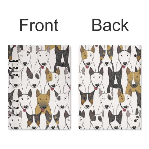 Cahier A5 Bull Terrier idéal pour optimiser vos notes de bureau