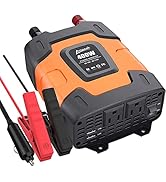 Amazon.com: Ampeak 400W Power Inverter 4.8A Dual USB Ports 2 AC