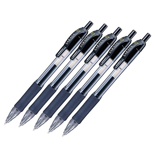Bolígrafos Gel Zebra P-JJB3-BK5, 0.7, Negro, 5 unidades miniatura 4