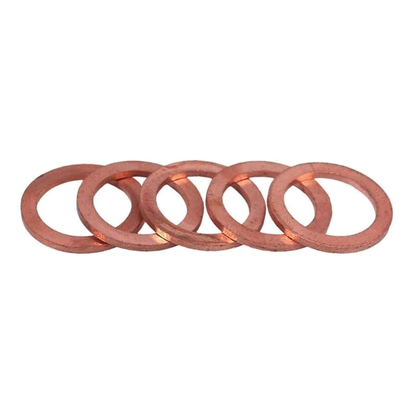 BKEKM 300 pièces rondelles Plates M5-m20 Kit de rondelles Plates dures rondelle en cuivre pour Joint torique Plat rondelles d'étanchéité Kit d'assortiment rondelle Plate