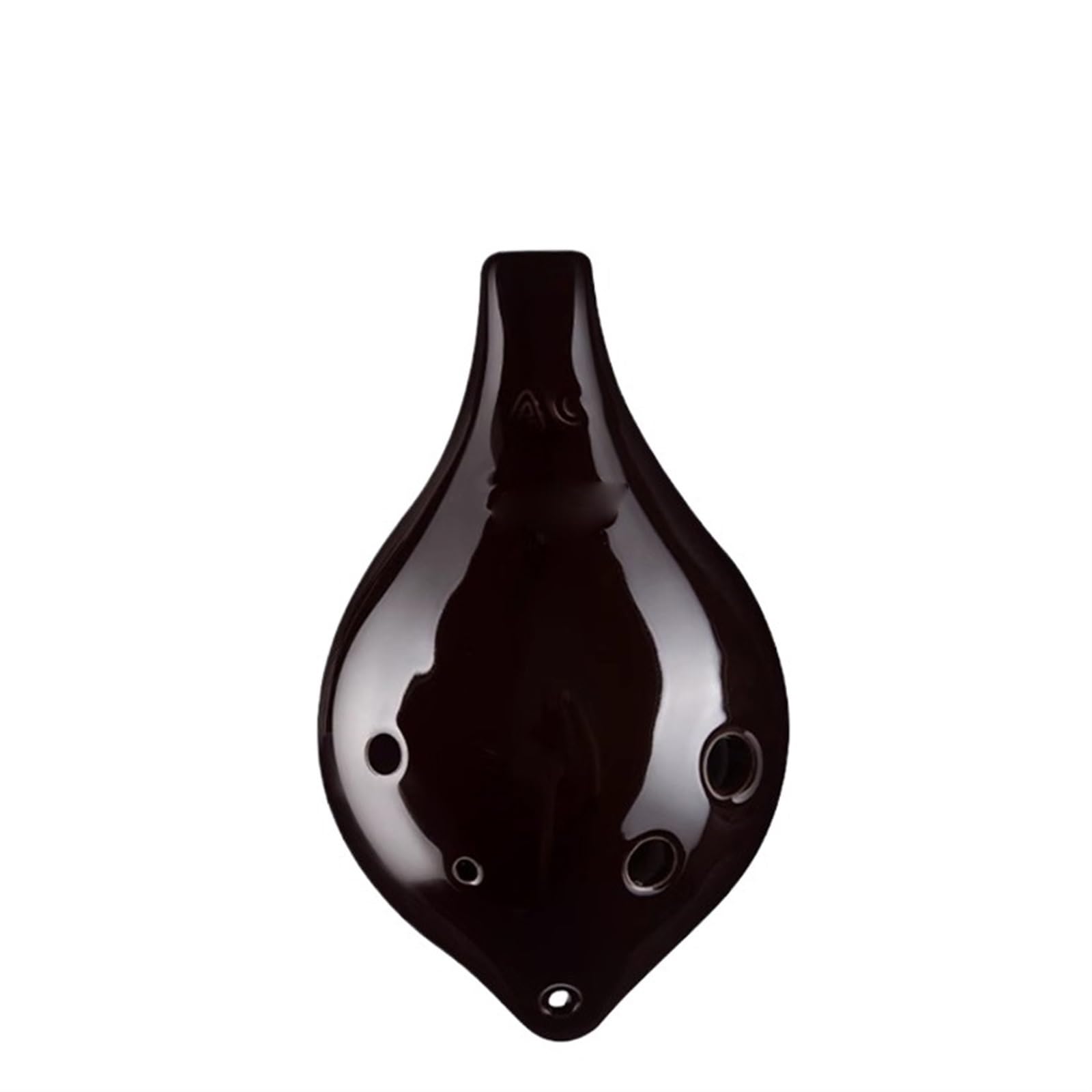 Okarina Ocarina 6-Loch Geräuchert Anfänger Alto Ac Key Professionelles Sechs-Loch-Musikinstrument Keramik(AC)