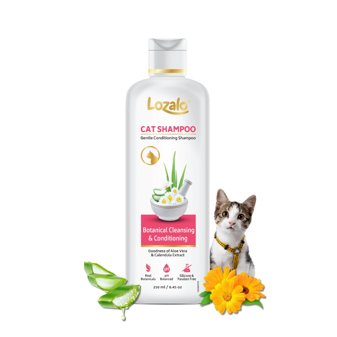 See full amazon price history chart for Lozalo Botanical Conditioning Cat Shampoo-250ml | Hydrating, & Cleansing Shampoo for Soft & Silky Cat Fur Coat |with Calendula Extract, Paraben Free Lozalo Botanical Conditioning Cat Shampoo-250ml | Hydrating, & Cleansing Shampoo for Soft & Silky Cat Fur Coat |with Calendula Extract, Paraben Free (B0CXDZ8WX4) Amazon Price History, Amazon Price Tracker