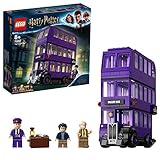 LEGO 75957 Harry Potter Der Fahrende Ritter Spielzeug, Dreifachdeckerbus, Sammlerset mit Minifiguren - LEGO