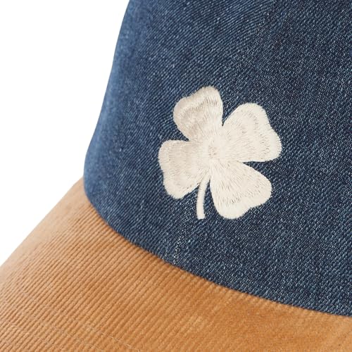 Image of Lucky Brand Snapback Hat | Adjustable | Baseball Cap | Retro | American Heritage | 5 Panel Design | Cotton Canvas