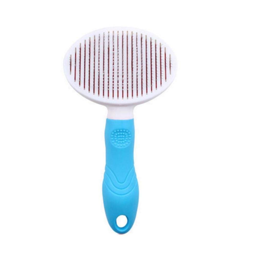 Pet Comb Blue Pet Hair Remover Dog Cat Comb Beauty Styling Combs Pets Grooming Brush 3Pcs