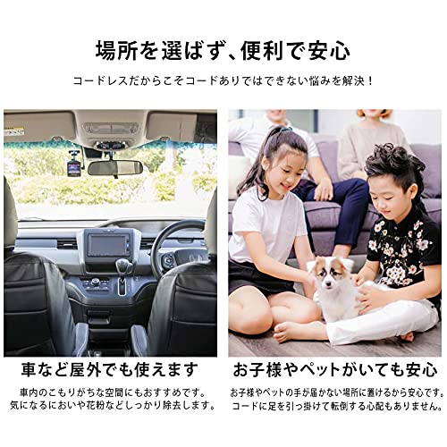 LaFuture ポータブル空気清浄機 Amazon.co.jp: LaFuture いつでもどこでも！深呼吸したくなる