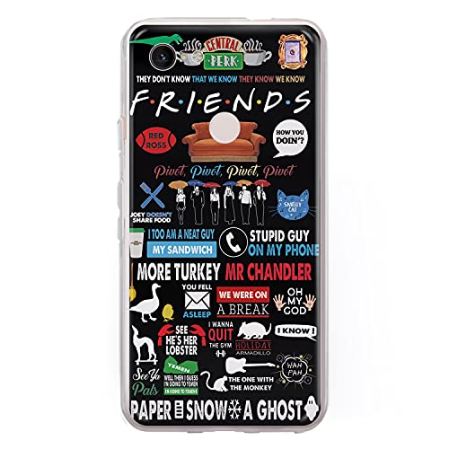 Friends TV Show Merchandise Gifts Ross Geller Pivot Shut Up Joey and Chandler Funny Quote for LG G5 G6 Google Pixel 3 3a XL 2XL 3XL 2 XL Phone Case Central Perk Coffee Mug Monicas Door Silicone Cover