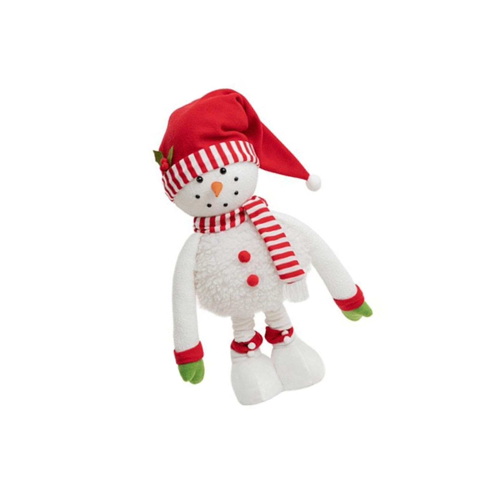 Jazuaiao Christmas Snowfigure Decoration with Telescoping Post Constant Permanent Substance for Porch Grass and Celebratory Incidents Snowfigure Party Decoration
