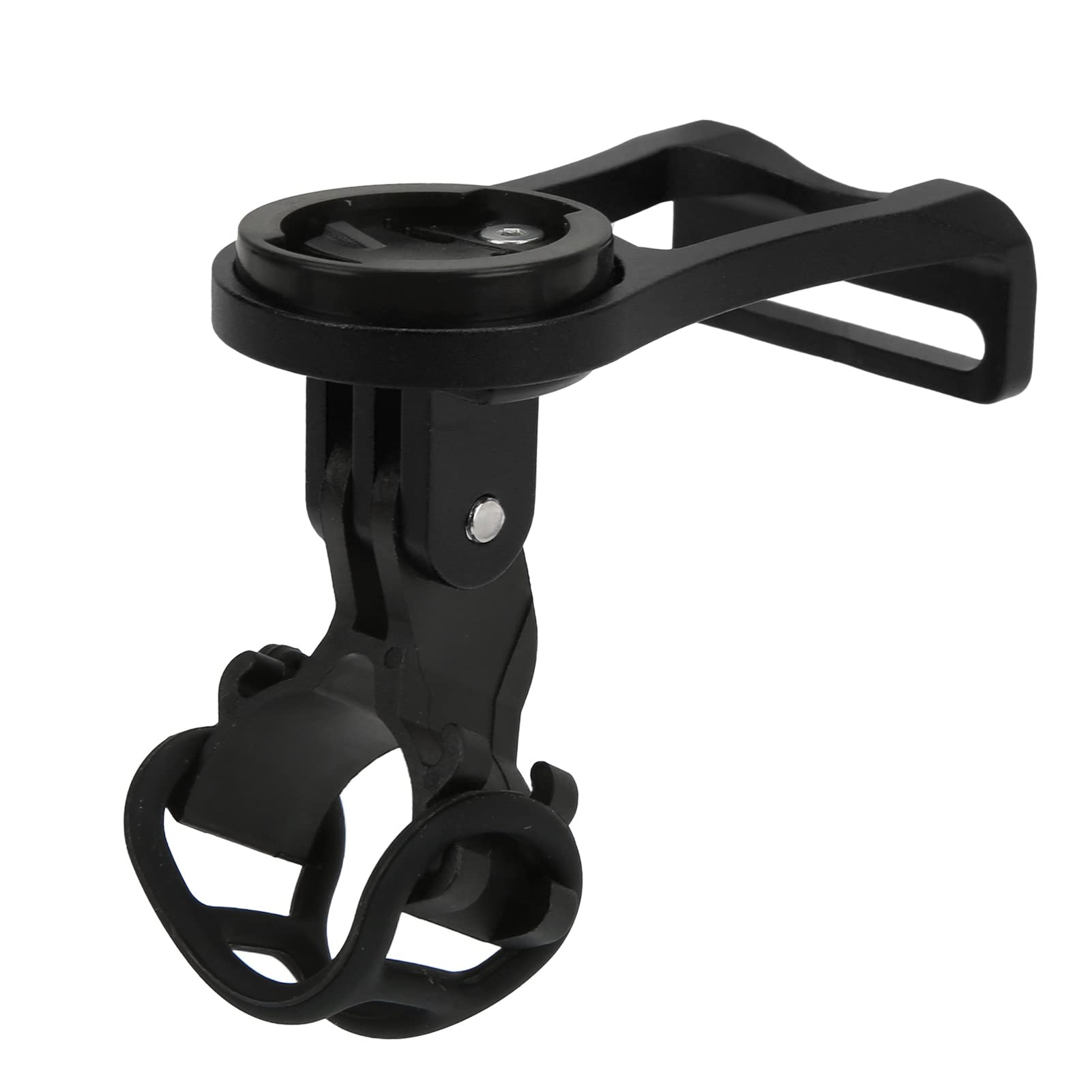 Uchwyt na Komputer Rowerowy Uchwyt GPS na Kamerę rowerową z Korpusem ze Stopu CNC i podwójną blokadą do Komputerów Rowerowych Edge Bryton i Kamer Ruchu (BLACK)