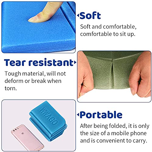 Tappetini Pieghevoli Yimomoyi 2 Pezzi - Impermeabili, 39x30cm, Per Escursionismo E Picnic - Foto 9