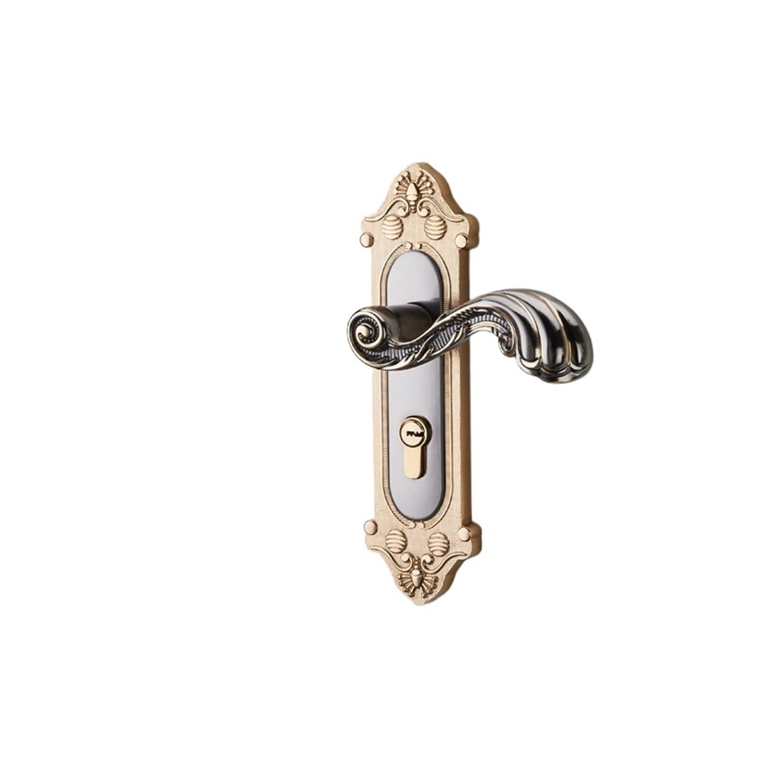 Kfvmvtdw One Color Door Lock European Silent Indoor Bedroom Handle