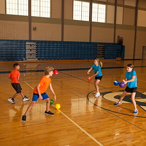 Champion Sports Rhino Skin Dodgeball (Single, Neon Red, 6") #TOP2