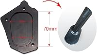 Vista 4 de Modeer Motocicleta CNC Kickstand lateral soporte ampliar almohadilla de extensión para R1200GS LC Adventure 2013-2024 R1250GS Adventure Rallye HP