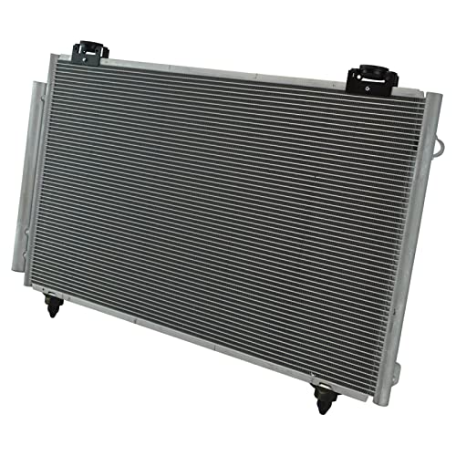 Image of TRQ A /C Condenser & Receiver Drier Assembly for 04-08 Toyota Corolla 04-08 Matrix From 5 /01 /04 Production Date