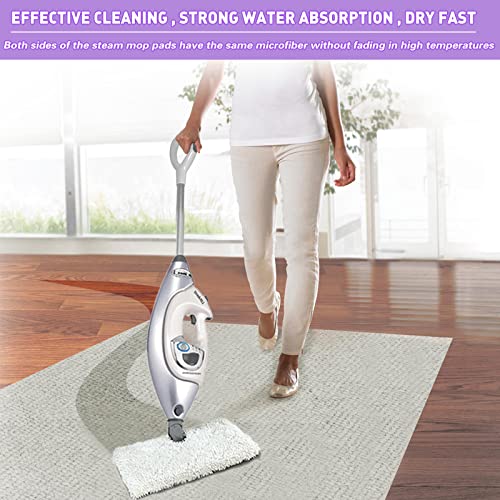Tidy Monster 2 Pack Microfiber Steam Mop Replacement Pads For Shark Steam Pocket Mops S3500 Series S3501 S3601 S3550 S3901 S3801 Se450 S3801Co S3601D, Machine Washable Easy Cleaning Pads #TOP5