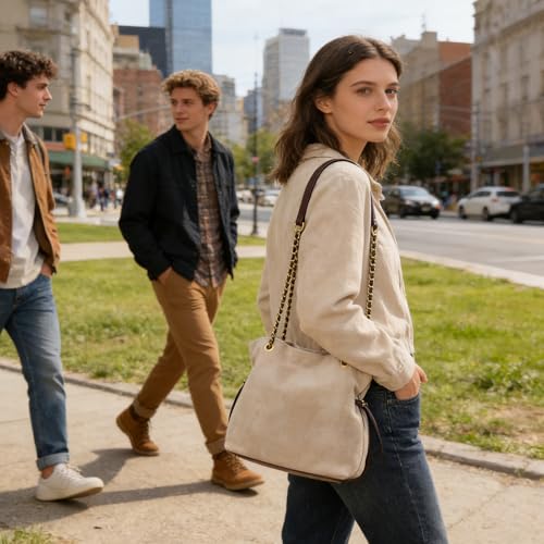 Sac fourre-tout rétro aux finitions soignées style Hobo