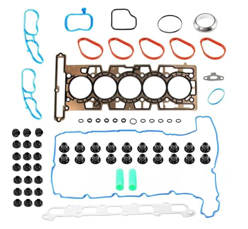 Image of HS26336PT Cylinder Head Gasket Set Valve Seal w /Manifold Gasket Fit for GMC Hummer 2006 H3 2004-2006 Colorado 3.5L 2006 i-350 2004-2006 Canyon Isuzu i-350 3.5L VIN 6 ES71334 HS54736