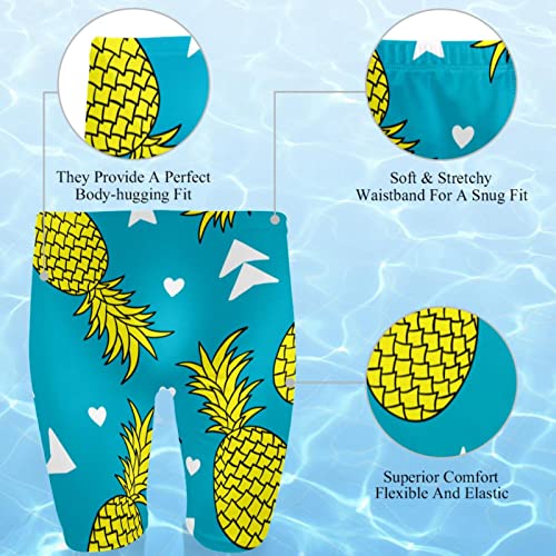 Bañador de frutas tropicales para hombre: pantalones cortos de natación cómodos en talla L 2