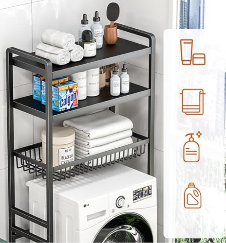 Étagère rangement machine à laver résolvant le manque de place
