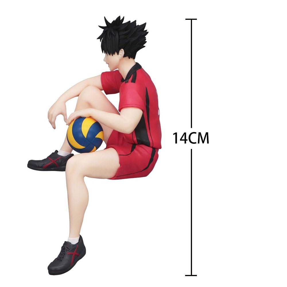 Haikyuu Figure Kenma Figure PVC Modèle Kozume Kenma Assis Anime Figure Statue Ornements De Bureau