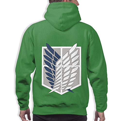 Ataque a los Titanes Sudadera con Capucha Sudadera Stationed Corps Imprimir Sudadera...