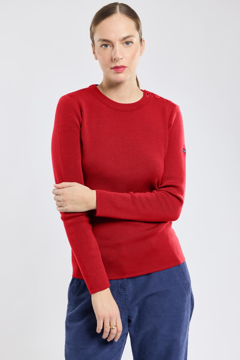 Armor Lux Pull Marin rayé en Laine mérinos BRIAC