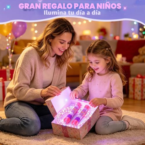Cuerda de saltar ajustable para niñas con mango texturizado rosa 7