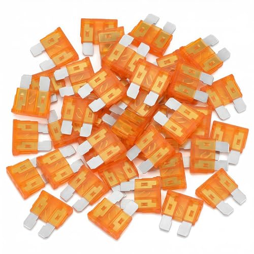 (80Pcs) 5 Amp Standard Fuse 5A Car Blade Fuses for Car/RV/Truck/SUV/Motorcycle/Boat