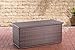 Produktbild CLP Poly-Rattan Auflagenbox Comfy I 320 oder 785 Liter I Für Gartenpolster I Wasserdicht, Farbe:braun-meliert, Größe:125 cm