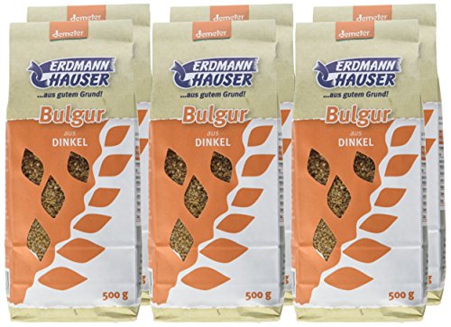 ErdmannHAUSER demeter Bulgur aus Dinkel | heimische Reisalternative | 500g
