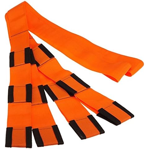 Forearm Forklift 2-Person Lifting and Moving Straps; Lift, Move and Carry Furniture, Appliances, Mattresses or Any Item up to 800 lbs. Safely and Easily Like a Pro, Made in USA, Orange Cover