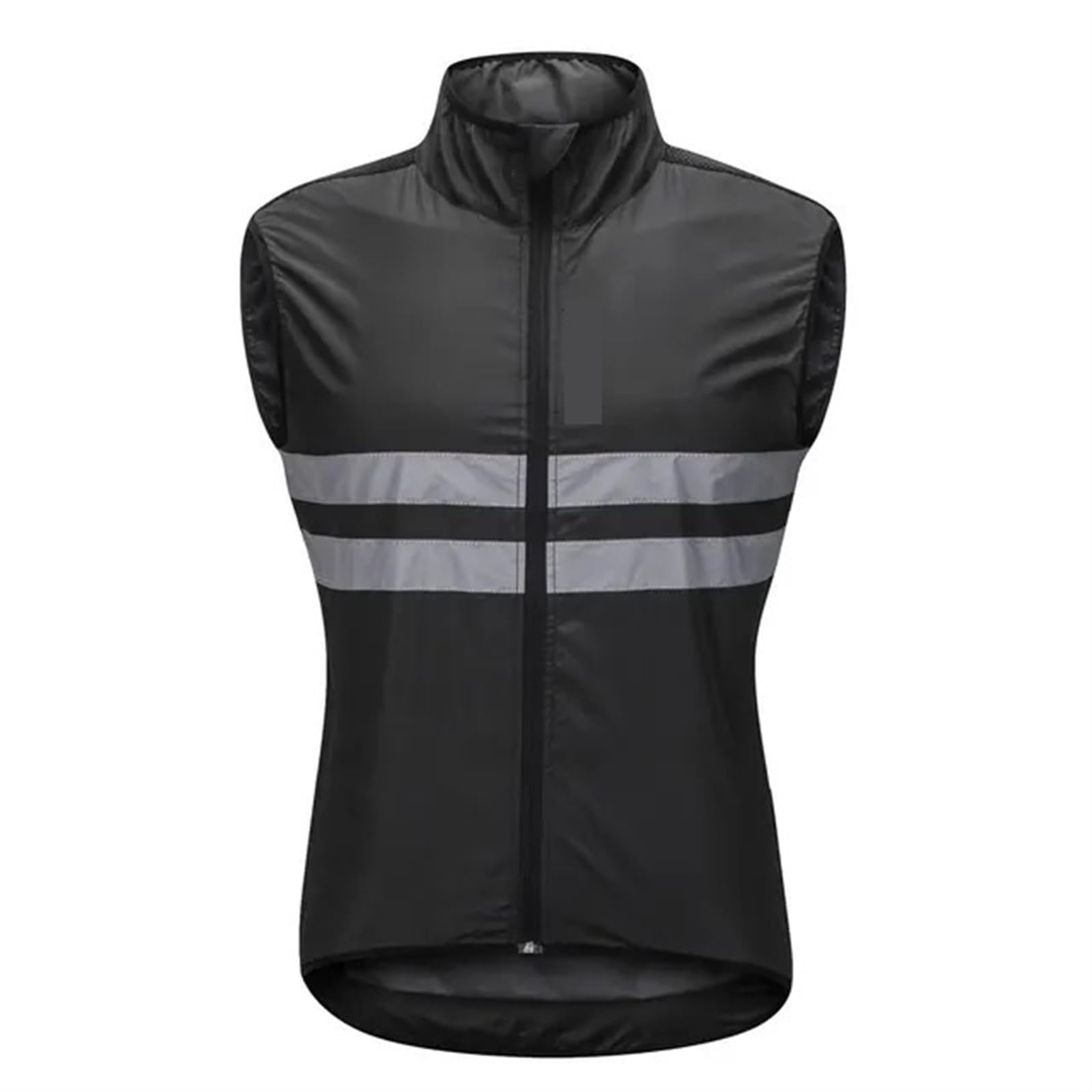 Chaleco Ciclismo Chaleco de ciclismo reflectante, chaqueta sin mangas, transpirable, resistente al viento, for correr, for hombres y mujeres