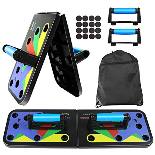 Bteng Push Up Board  12 en Multifunción Muscle con Mochila  Home Fitness Press Equipo