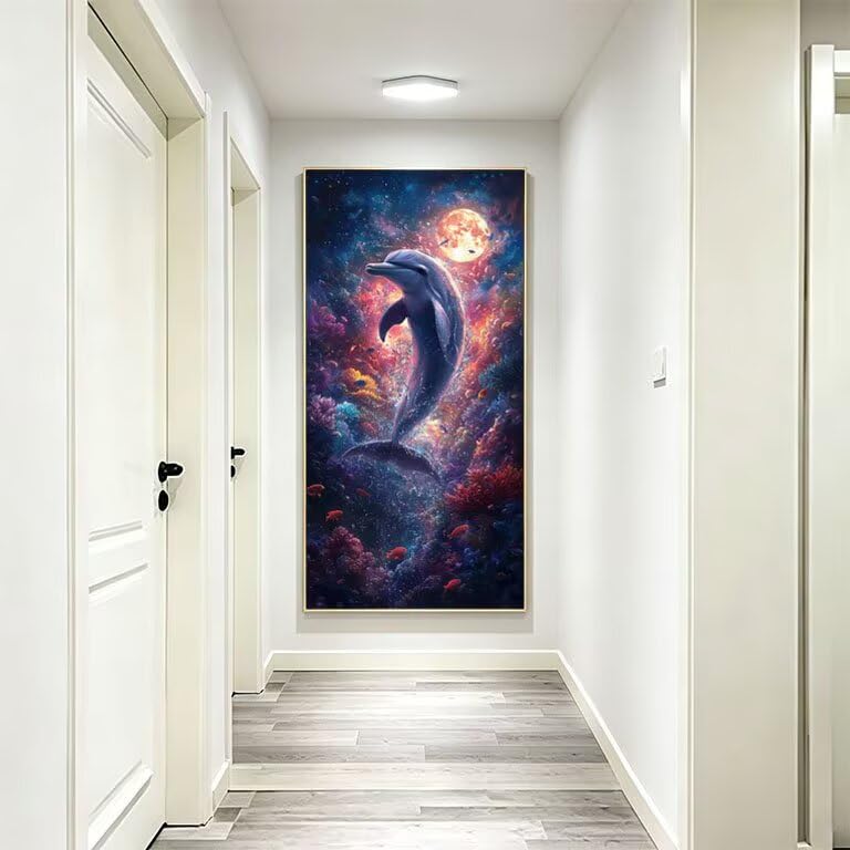 Pintura por Números Sin Marco x-136 Kit de Pintura Acrílica Manualidades Adultos 3