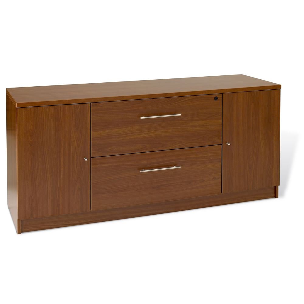 Professional 100 Series 2 Door Credenza Finish: Cherry