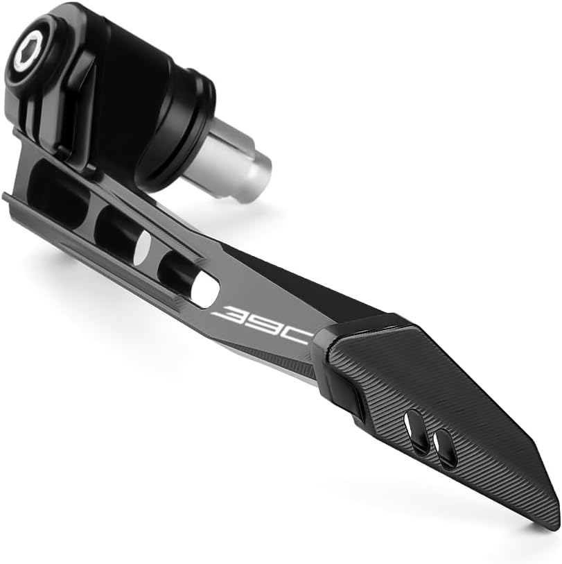 Motorcycle Brake Clutch Lever Guards Bar End Handguard Compatible With K.T.M 390Duke 390RC 2015-2023 2024 | Handlebar Protector duke390 rc390 Accessories (black)